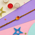 ALVENZA Dori Rakhi for Brother - Colourful Fruit Design & Lightweight