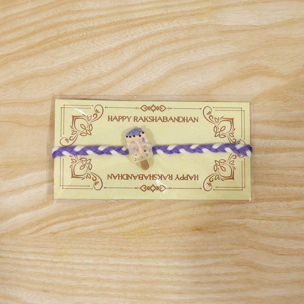 ALVENZA Ice Cream Fancy Dori Rakhi - Stylish & Comfortable for Bhai