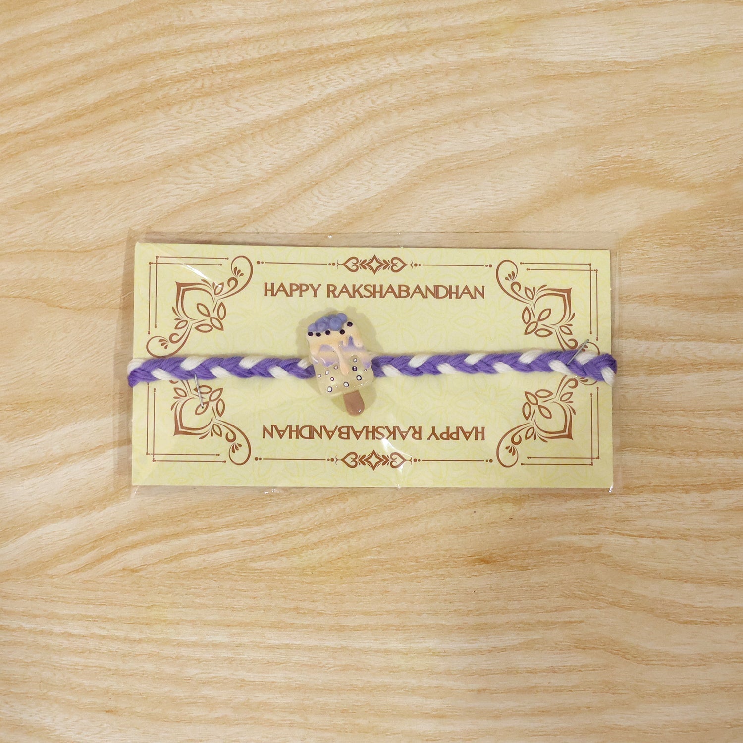 ALVENZA Ice Cream Fancy Dori Rakhi - Stylish & Comfortable for Bhai
