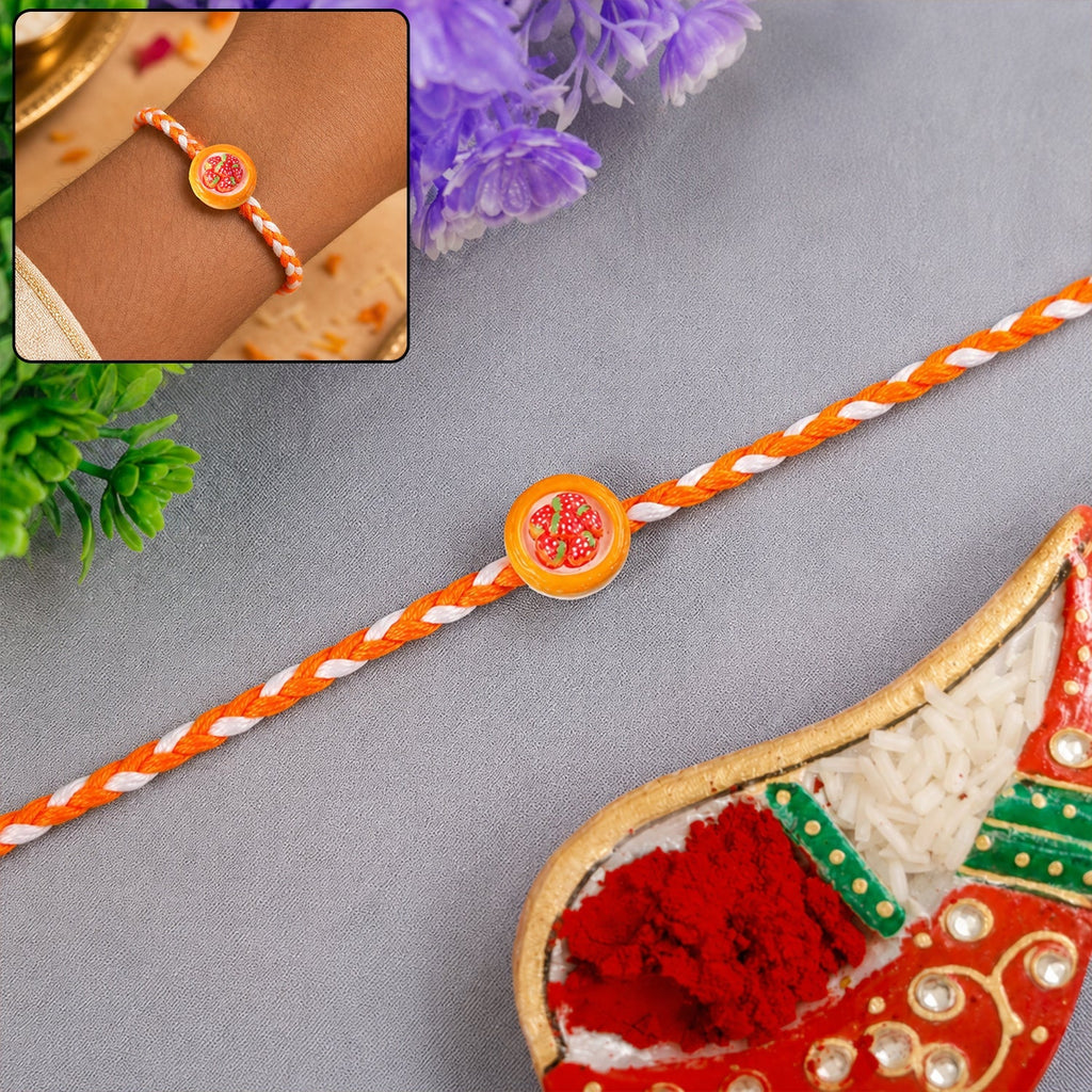 ALVENZA Strawberry Dori Rakhi - Stylish & Lightweight for Brother