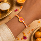 ALVENZA Strawberry Dori Rakhi - Stylish & Lightweight for Brother
