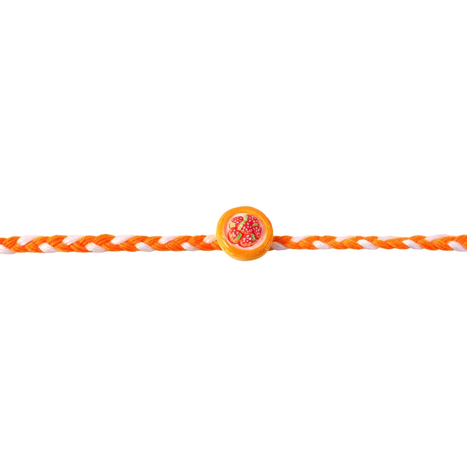 ALVENZA Strawberry Dori Rakhi - Stylish & Lightweight for Brother