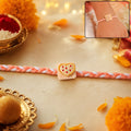 ALVENZA Heart Rakhi - Elegant Brother's Festive Gift for Raksha Bandhan