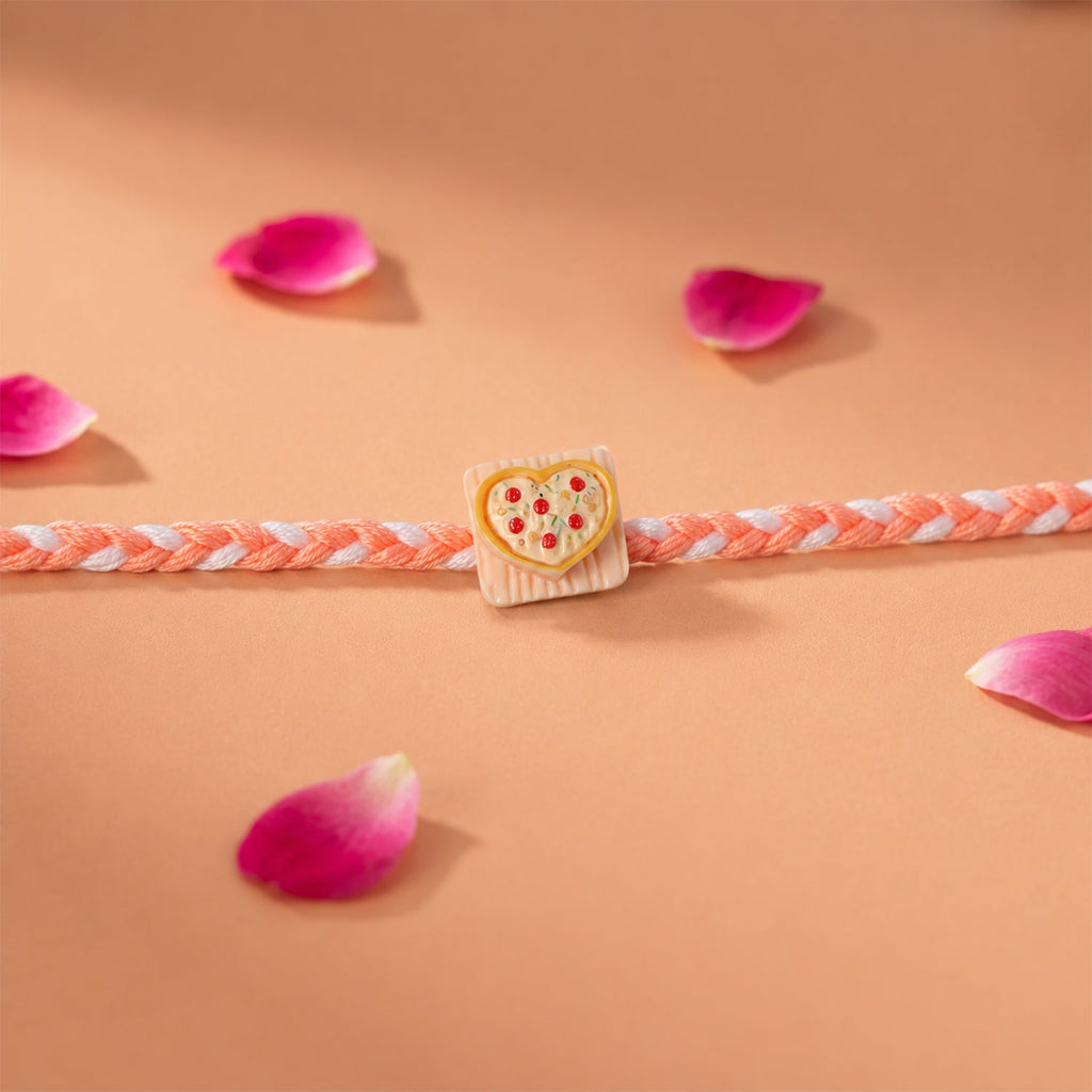 ALVENZA Heart Rakhi - Elegant Brother's Festive Gift for Raksha Bandhan