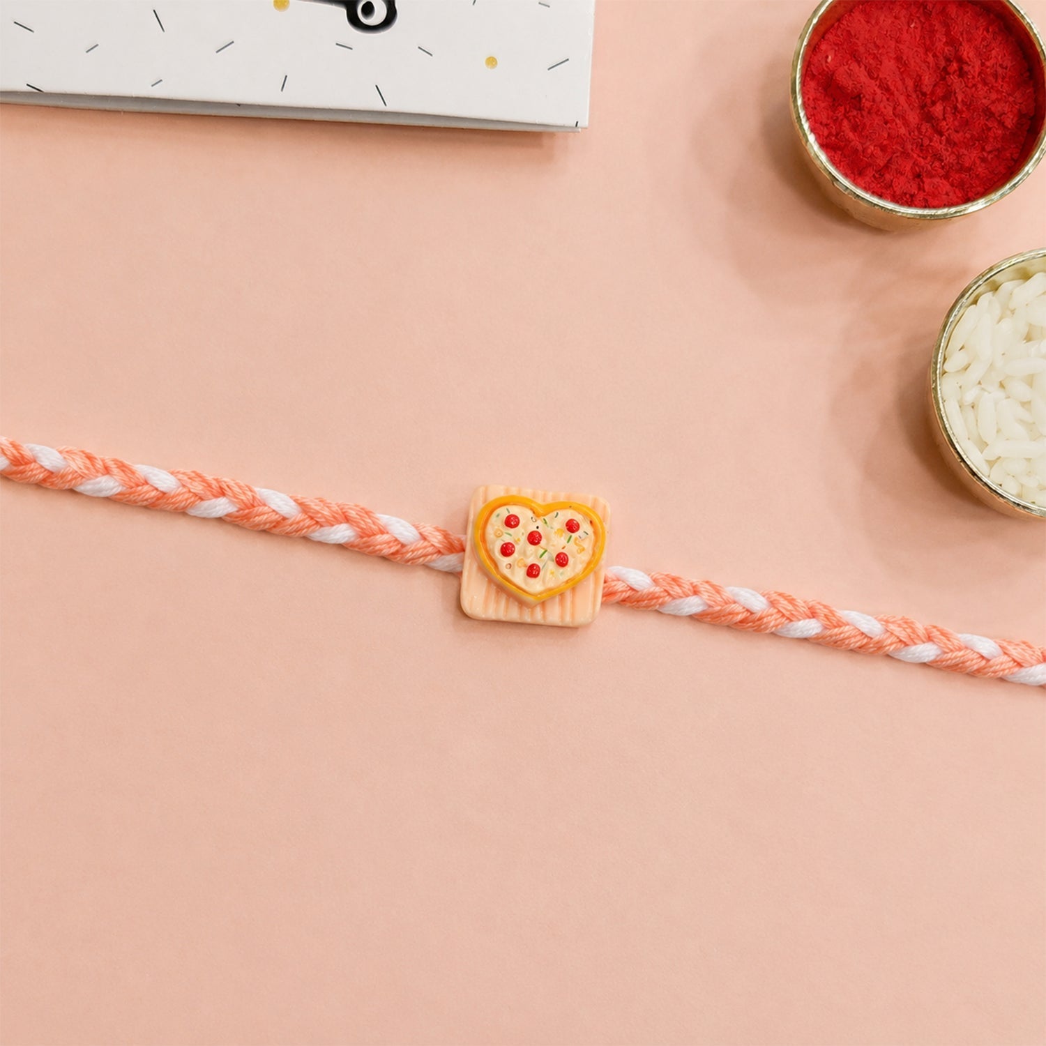 ALVENZA Heart Rakhi - Elegant Brother's Festive Gift for Raksha Bandhan
