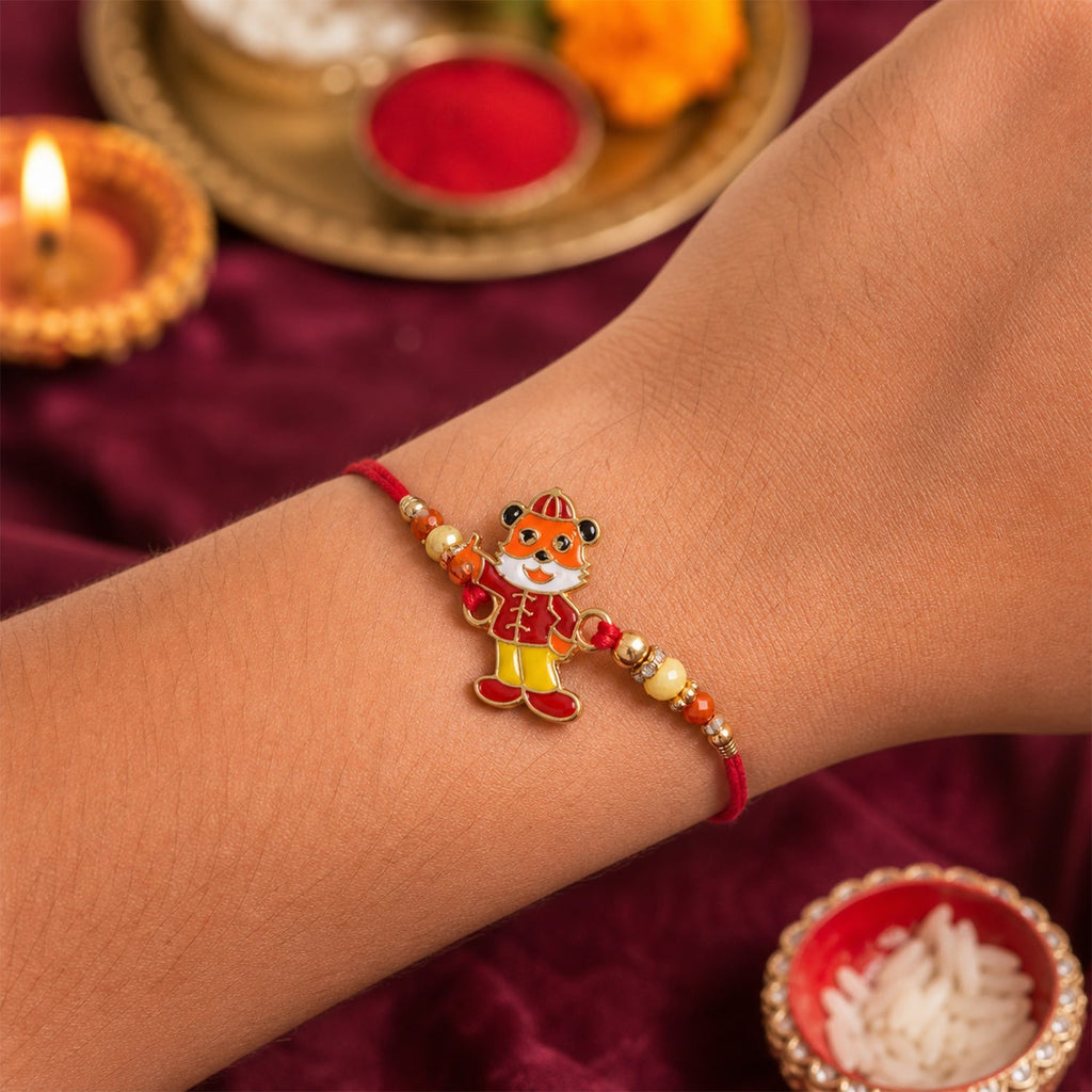 ALVENZA Rakhi for Brother - Stylish & Lightweight Designer Rakhi
