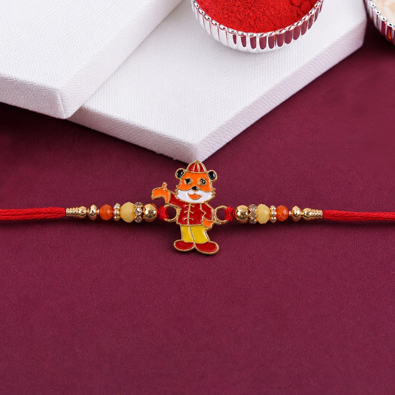 ALVENZA Rakhi for Brother - Stylish & Lightweight Designer Rakhi