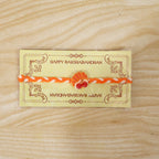 ALVENZA Rakhi for Brother - Unique Cherry Pastry Charm Design
