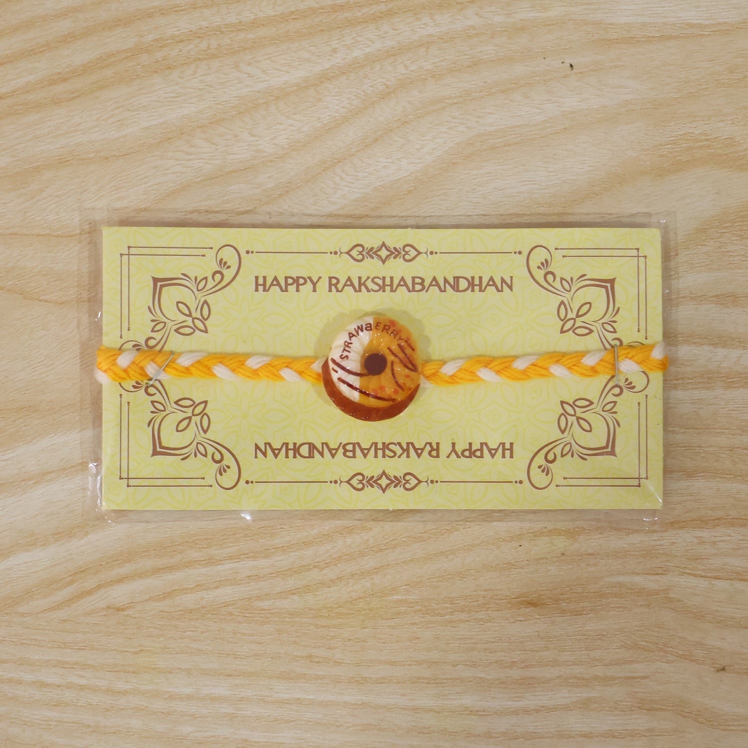 ALVENZA Donut Charm Rakhi - Stylish and Lightweight for Brothers