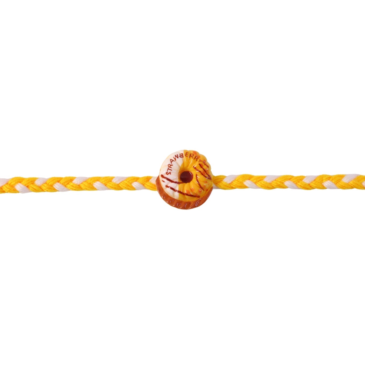 ALVENZA Donut Charm Rakhi - Stylish and Lightweight for Brothers