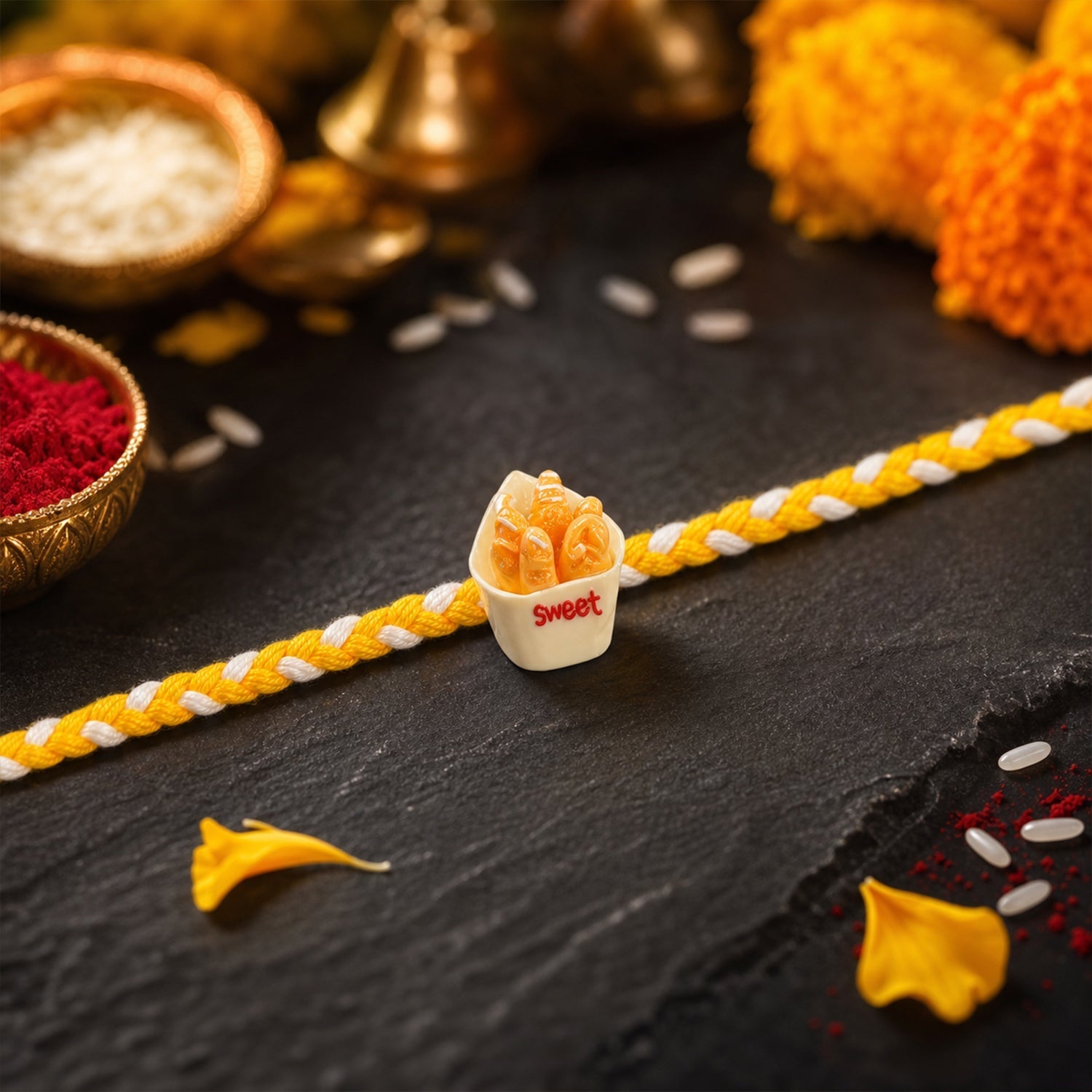 ALVENZA Rakhi - Stylish & Lightweight Brother Gift for Raksha Bandhan