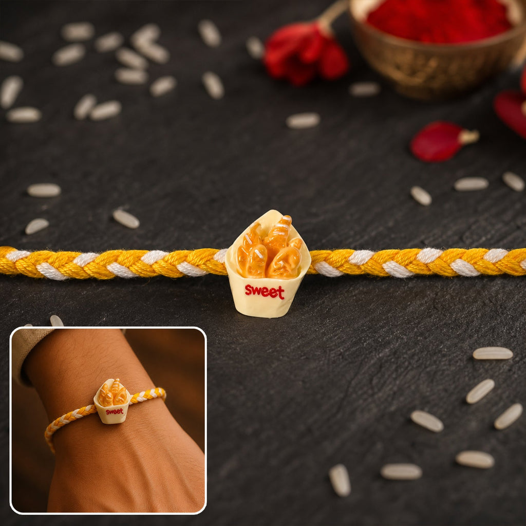 ALVENZA Rakhi - Stylish & Lightweight Brother Gift for Raksha Bandhan