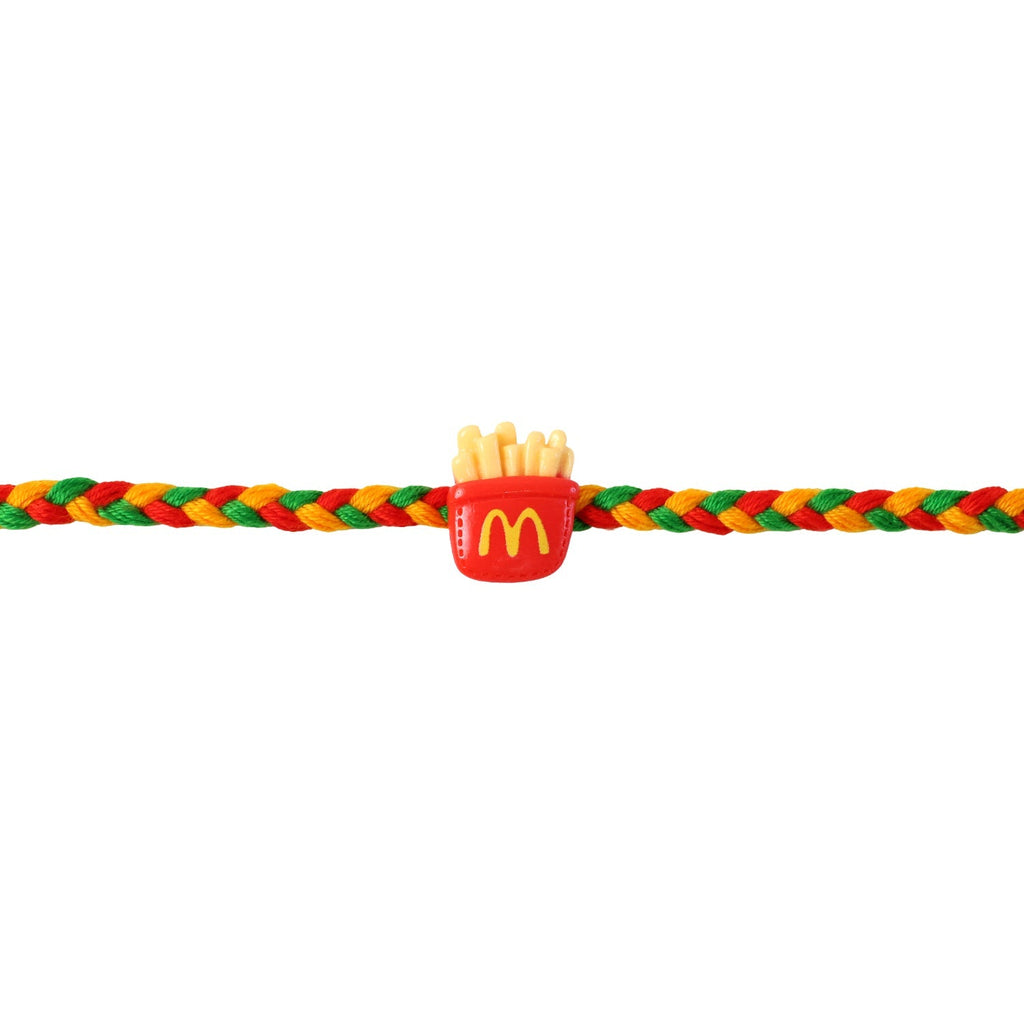 ALVENZA French Fries Charm Rakhi - Modern Style & Comfortable Fit