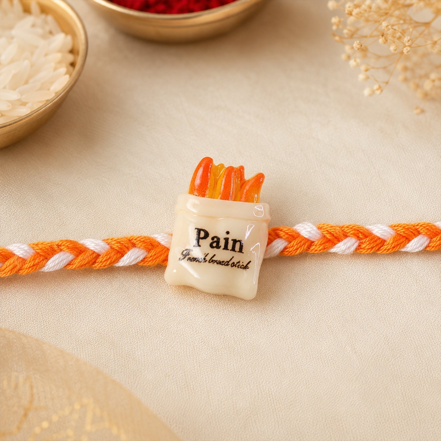 ALVENZA Food Themed Rakhi - Stylish, Lightweight & Festive Gift