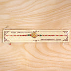ALVENZA Round Floral Medallion Premium Beaded Designer Rakhi for Brother