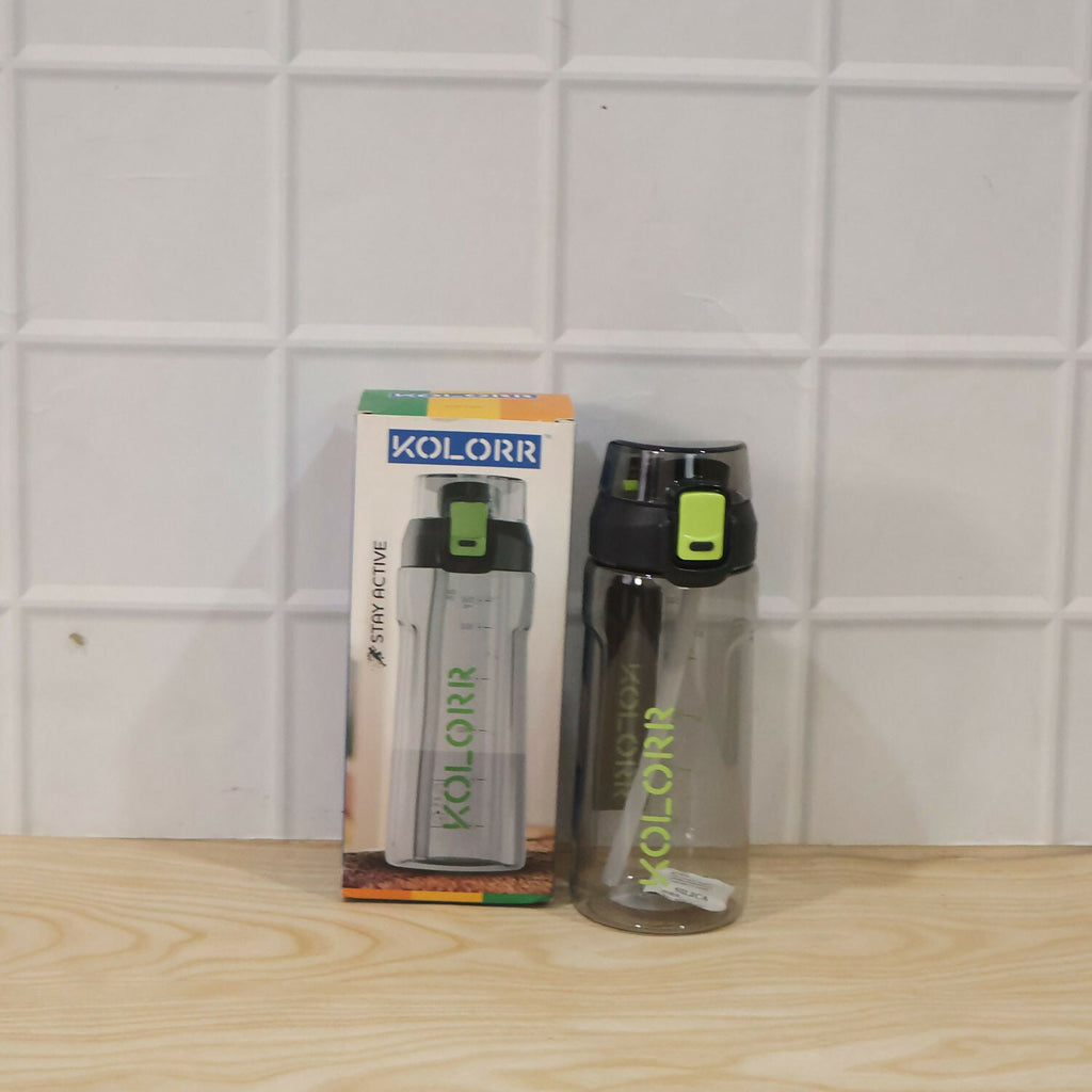 ALVENZA KOLORR Leakproof Sports Sipper Water Bottle with Straw & Lock Lid (630ML)