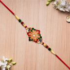 ALVENZA Designer Rakhi – Elegant & Handcrafted Raksha Bandhan Gift