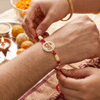 ALVENZA Devnagari Rakhi for Raksha Bandhan – Stylish Traditional Design