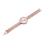 Women’s Rose Gold Watch – Elegant, Crystal-Accented Design