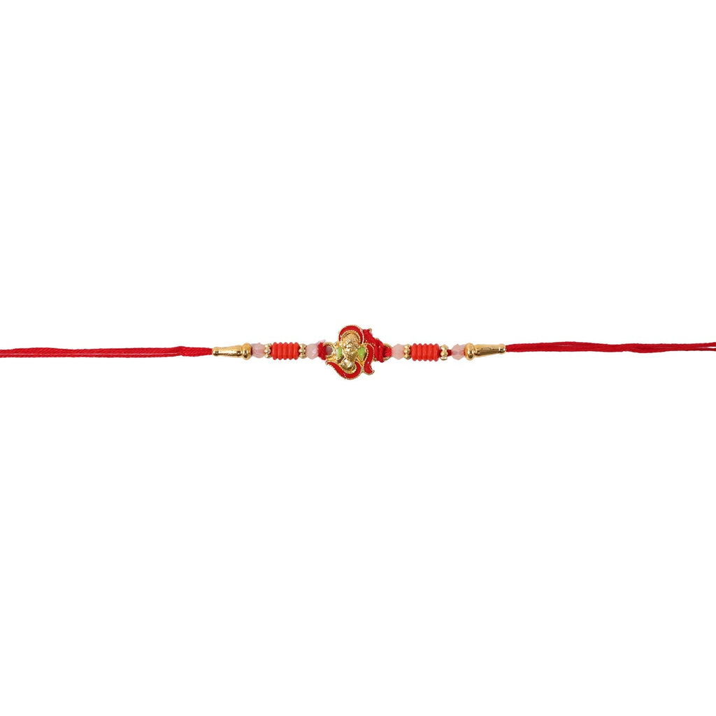 ALVENZA Mini Lord Ganesha Rakhi – Traditional Designer Gift for Brother
