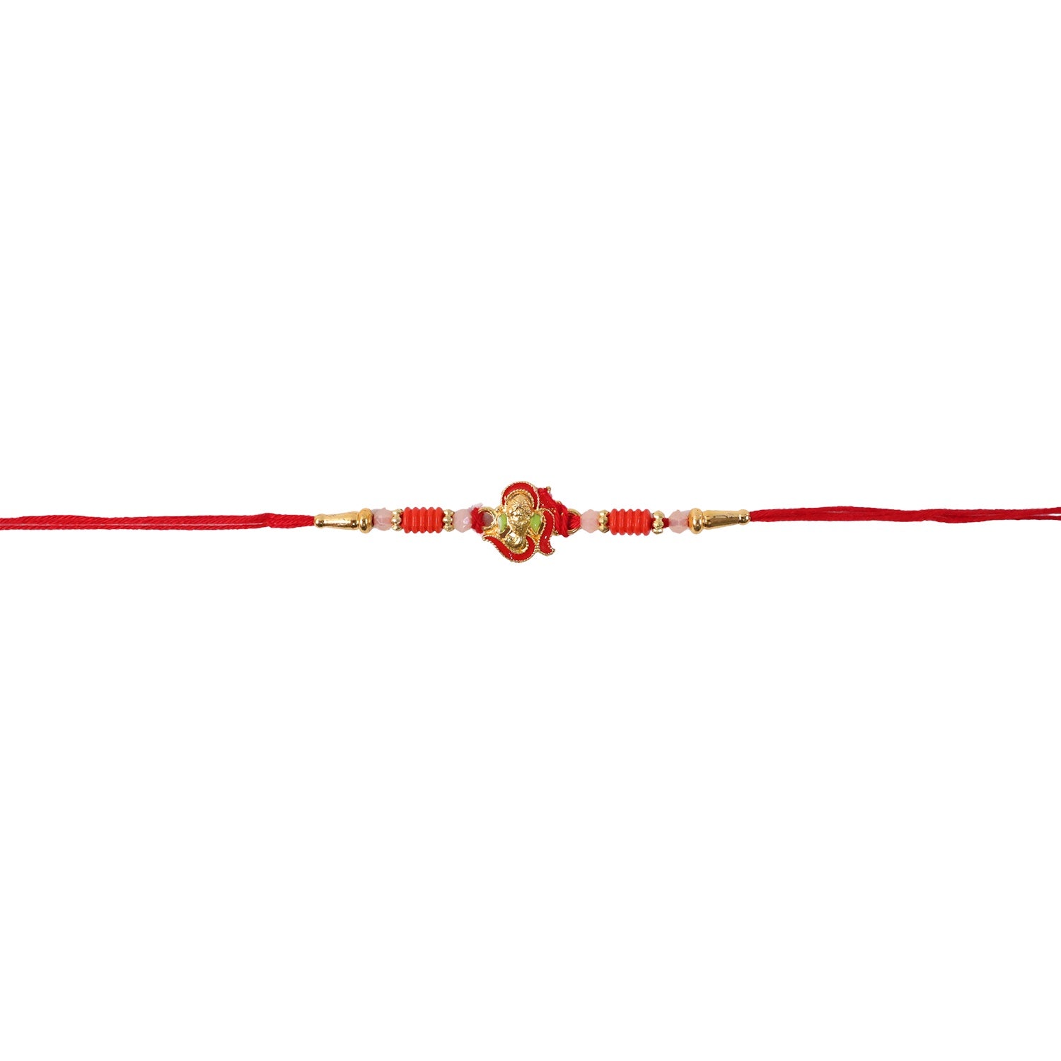 ALVENZA Mini Lord Ganesha Rakhi – Traditional Designer Gift for Brother