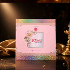 ALVENZA Auspicious Om Symbol AD Rudraksha Rakhi for Brother, Crystal Beads Gift