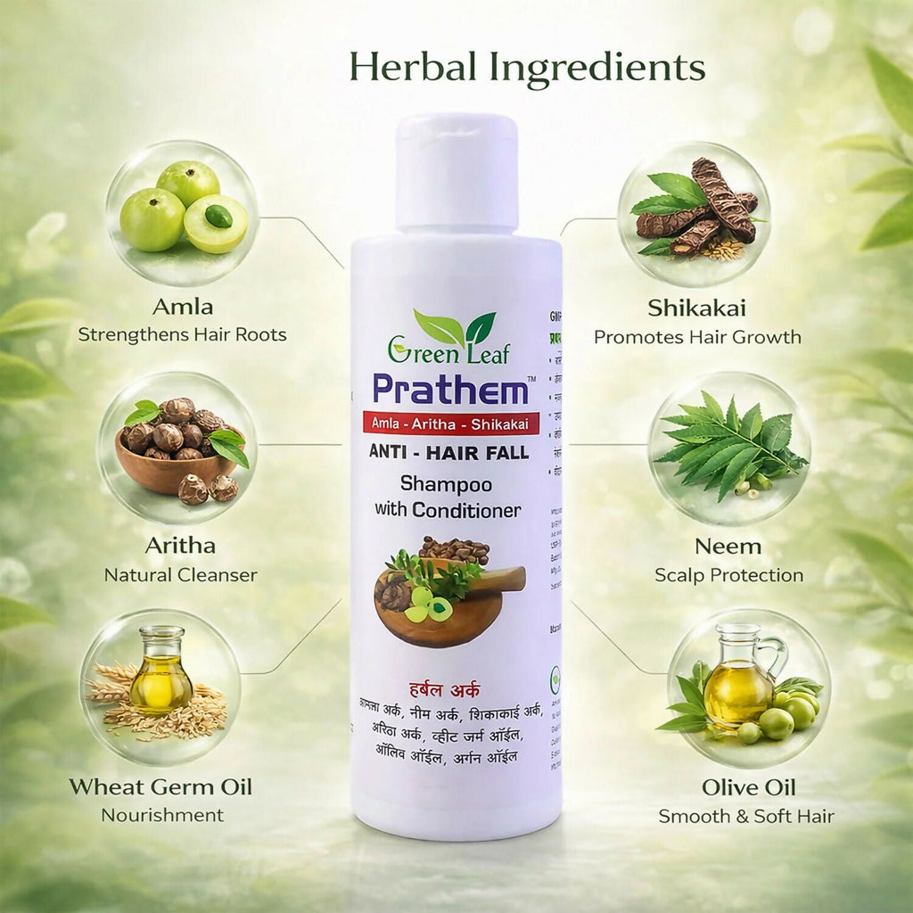 Herbal Shampoo & Conditioner – Nourishes & Smoothens Hair Naturally