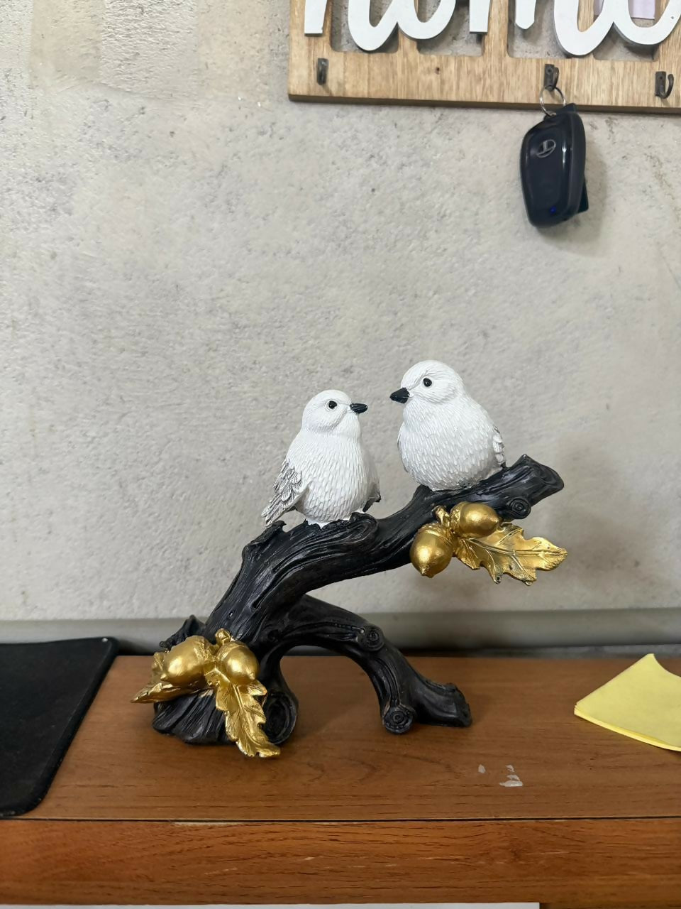 ALVENZA Bird Couple Showpiece – Elegant Decor for Home & Office