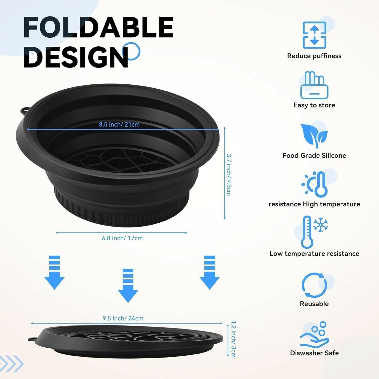 Foldable Ice Face Bowl Instant Glow & Cooling Facial Therapy - Detail View 6