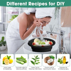 Foldable Ice Face Bowl Instant Glow & Cooling Facial Therapy - Back View