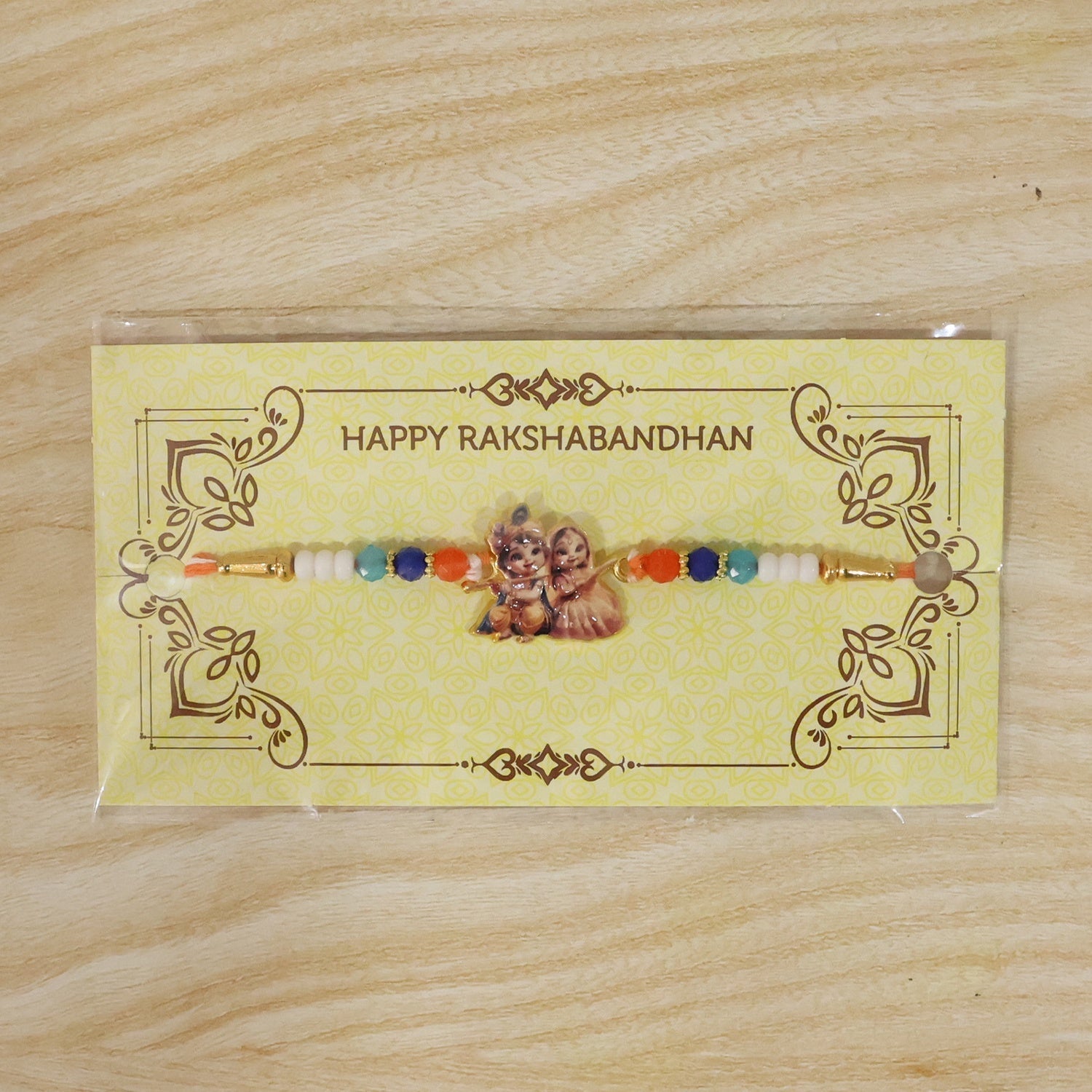 ALVENZA Radha Krishna Rakhi – Divine Love and Blessings for Brother