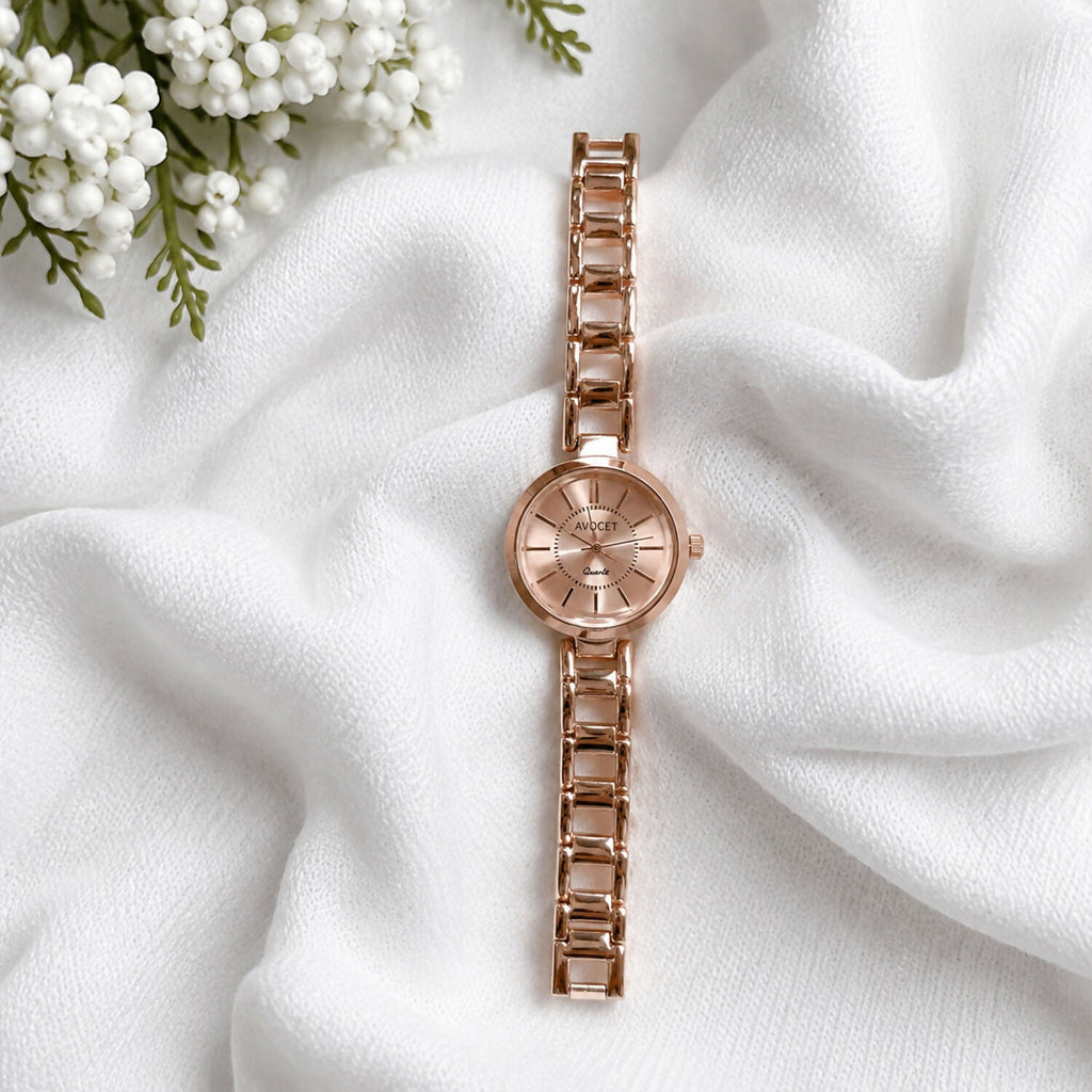 Rose Gold Watch – Elegant Daily Wear for Women