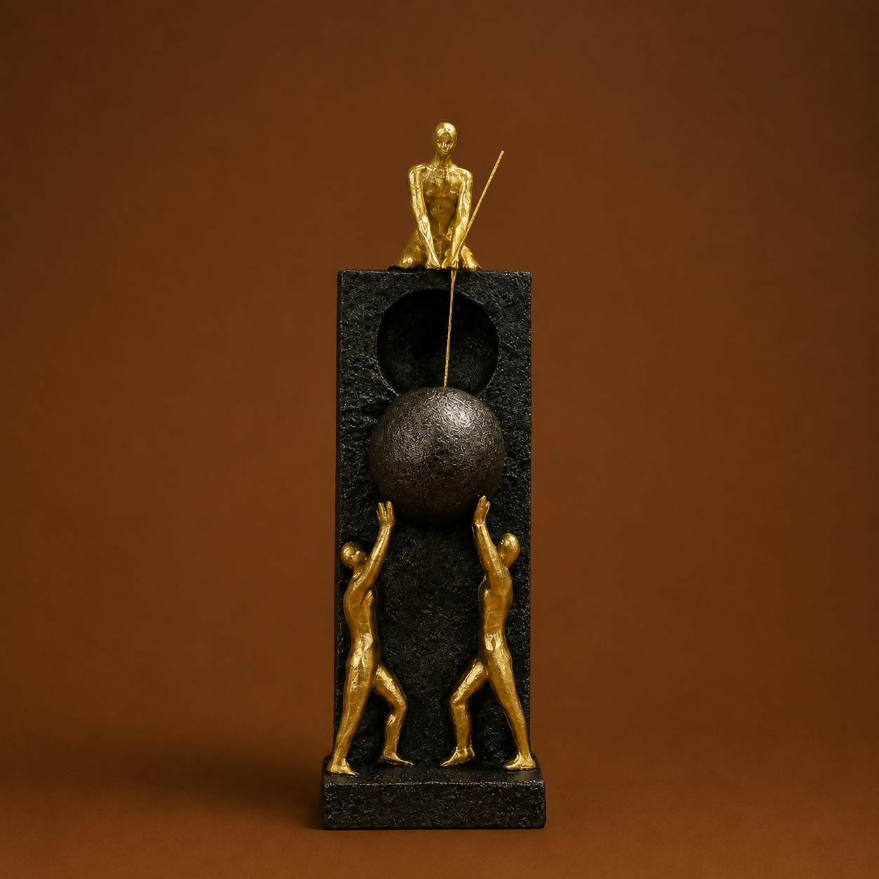 ALVENZA Modern Abstract Human Sculpture – Artistic Home & Office Decor