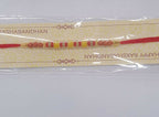 ALVENZA Multicolor Beaded Rakhi – Festive Stone Detail & Red Thread