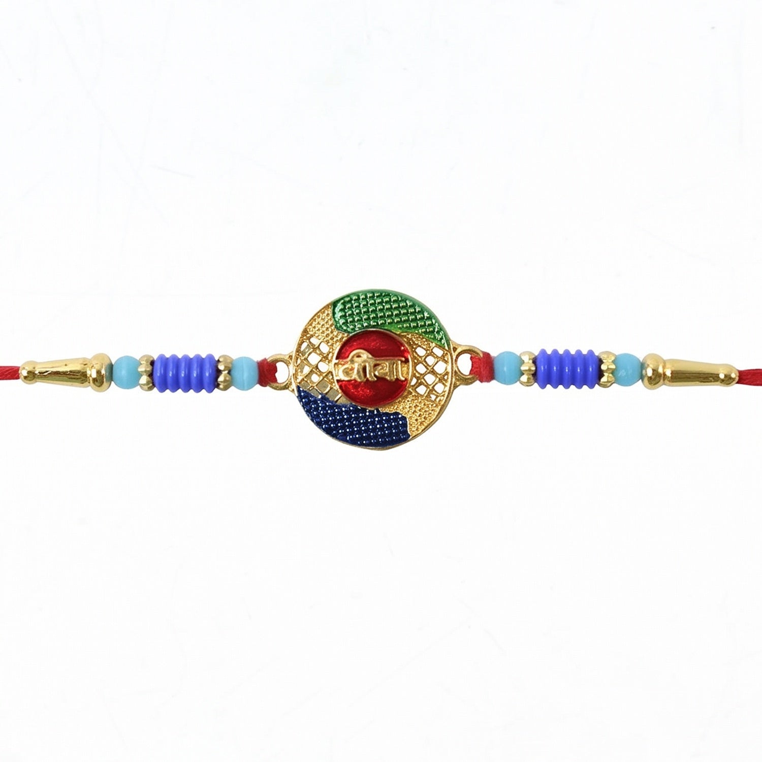 ALVENZA Rakhi – Traditional Festive Thread with Decorative Beads
