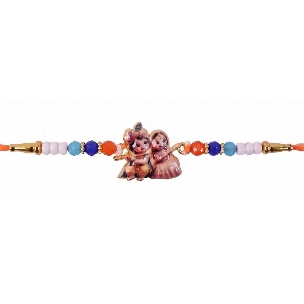 ALVENZA Radha Krishna Rakhi – Divine Love and Blessings for Brother